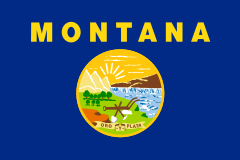 Flaga stanowa Montany