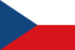 Flag of Czechoslovakia (existed 1918-1939 and 1945-1992; currently national flag of Czech Republic)