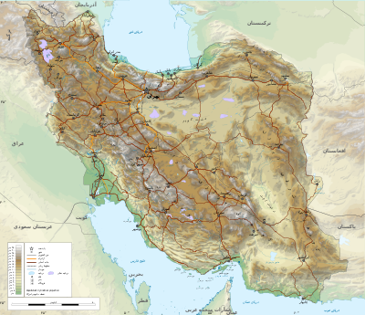 نقشهٔ مکان‌نگاری ایران
