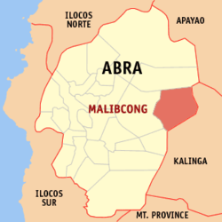 Mapa de Abra con Malibcong resaltado