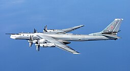 Tu-95MS (RF-94130) Skotlannin pohjoispuolella 2014