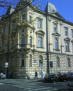 Zgrada u Zagrebu, sjedište Matice hrvatske