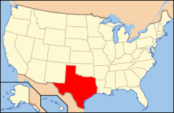 Houston na mapě