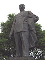 位于上海外滩的陈毅雕塑。他是中华人民共和国成立后的第一任上海市长。Statue of Chen Yi, in Shanghai. He was the first mayor of Shanghai after the founding of the People's Republic of China.