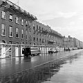 Houses along Fitzwilliam Street being demolished in 1965