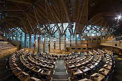 Debating Chamber, Gedung Parlemen Skotlandia