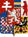 In the interwar years, the arms were part of the coat of arms of Czechoslovakia