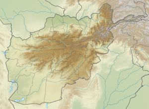 Ношак. Карта розташування: Афганістан