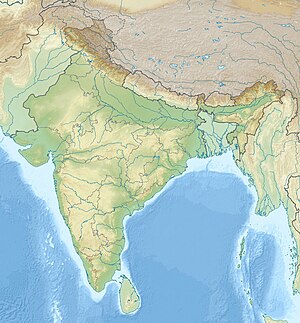 Гирський національний парк. Карта розташування: Індія