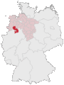 Osnabrücker Land: Lage