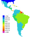 Image 12Countries in Latin America by date of independence (from History of Latin America)