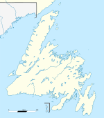 Lokalisierung von Neufundland in Kanada Neufundland