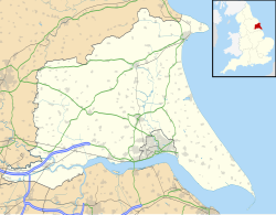 Bempton Cliffs is located in East Riding of Yorkshire