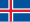 Flag of İzlanda