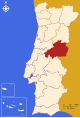 Mapa del districte de Castelo Branco