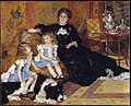مادام شارپنتیه و فرزندانش، ۱۸۷۸، موزه متروپولیتن نیویورک، نیویورک