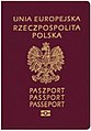 Couverture d'un passeport polonais