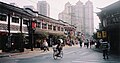 新建的“上海老街” The recently constructed "Shanghai Old Street"
