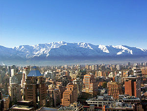 Santiago skyline.