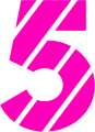 Logo de Vijf du 30 août 2018 au 28 janvier 2021.