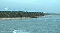 View of the sea from Vattakottai fort.