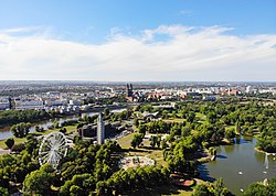 Skyline of Magdeburg