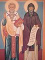 Св. Кирил и Методиј — просветители, создавачи на глаголицата.