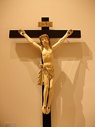 Crist Crucificat. Procedent del monestir de la Trinitat de València.
