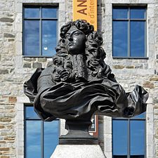 Bust of Louis XIV of France (by Gianlorenzo Bernini) - Place Royale - Quebec city