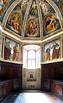 Sacristie saint Jean, fresques de Luca Signorelli, basilique de Loreto.