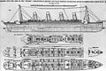 Tegningerne over Olympic, Titanics søsterskib