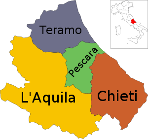 Provinces of Abruzzo.