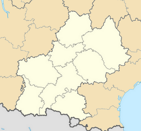 Баньер-де-Люшон на карте