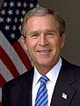 Q207 George W. Bush op 14 januari 2003 (Foto: Eric Draper) geboren op 6 juli 1946