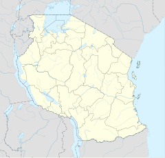 モロゴロの位置（タンザニア内）