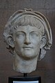 Néron jeune. Marbre du musée de la Corinthe antique (Grèce)