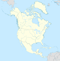 Pensacola在北美洲的位置