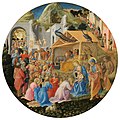 6. Királyok imádása, amelyet 1440 és 1460 között Fra Angelico és Filippo Lippi mesterek festettek (javítás)/(csere)