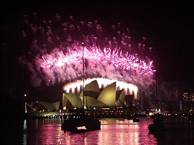 Sydney New Year's Eve Fireworks 2005