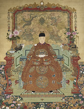 明熹宗画像。他是明朝的第15位皇帝。