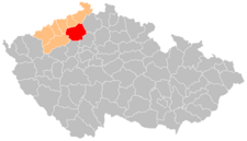 Okres Litoměřice na mapě