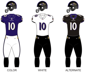 Description de l'image Baltimore ravens uniforms.png.