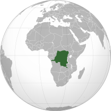 Description de l'image Democratic Republic of the Congo (orthographic projection).svg.