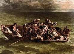 La Barque de don Juan d’Eugène Delacroix
