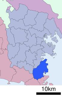 金沢区位置図