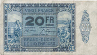 20 Lëtzebuerger Frang (1929)