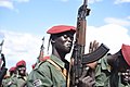 South Sudanese soldier