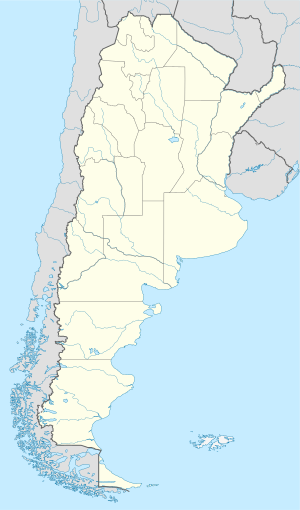 Buenos Aires na zemljovidu Argentine