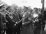 Philipp Bouhler och Adolf Hitler