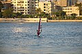 Windsurfing on Nile River